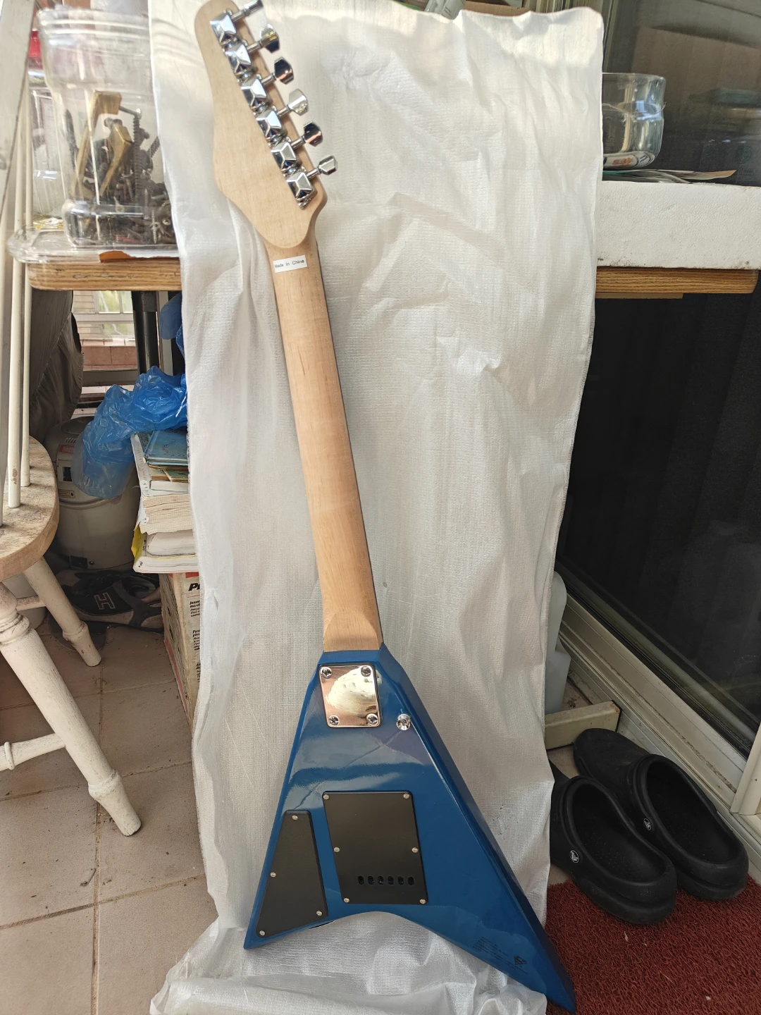 Six Flags Superman Electric Guitar - photo 2