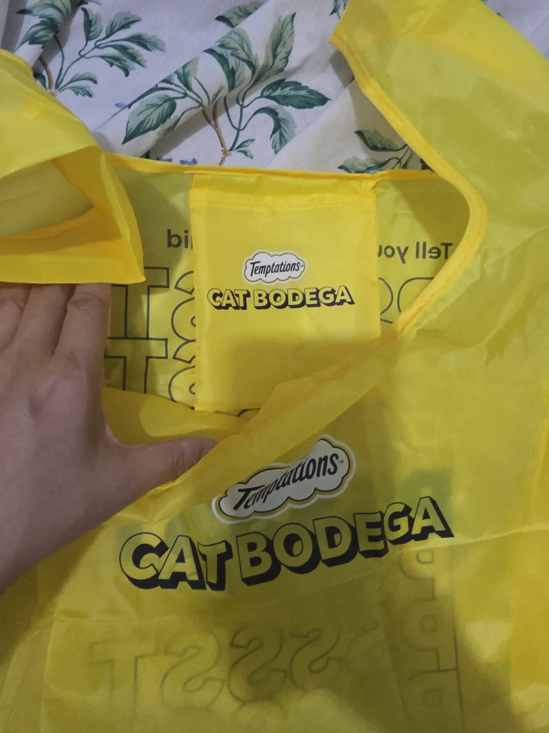 Temptations Cat Bodega Reusable Bag 🏈 - photo 2