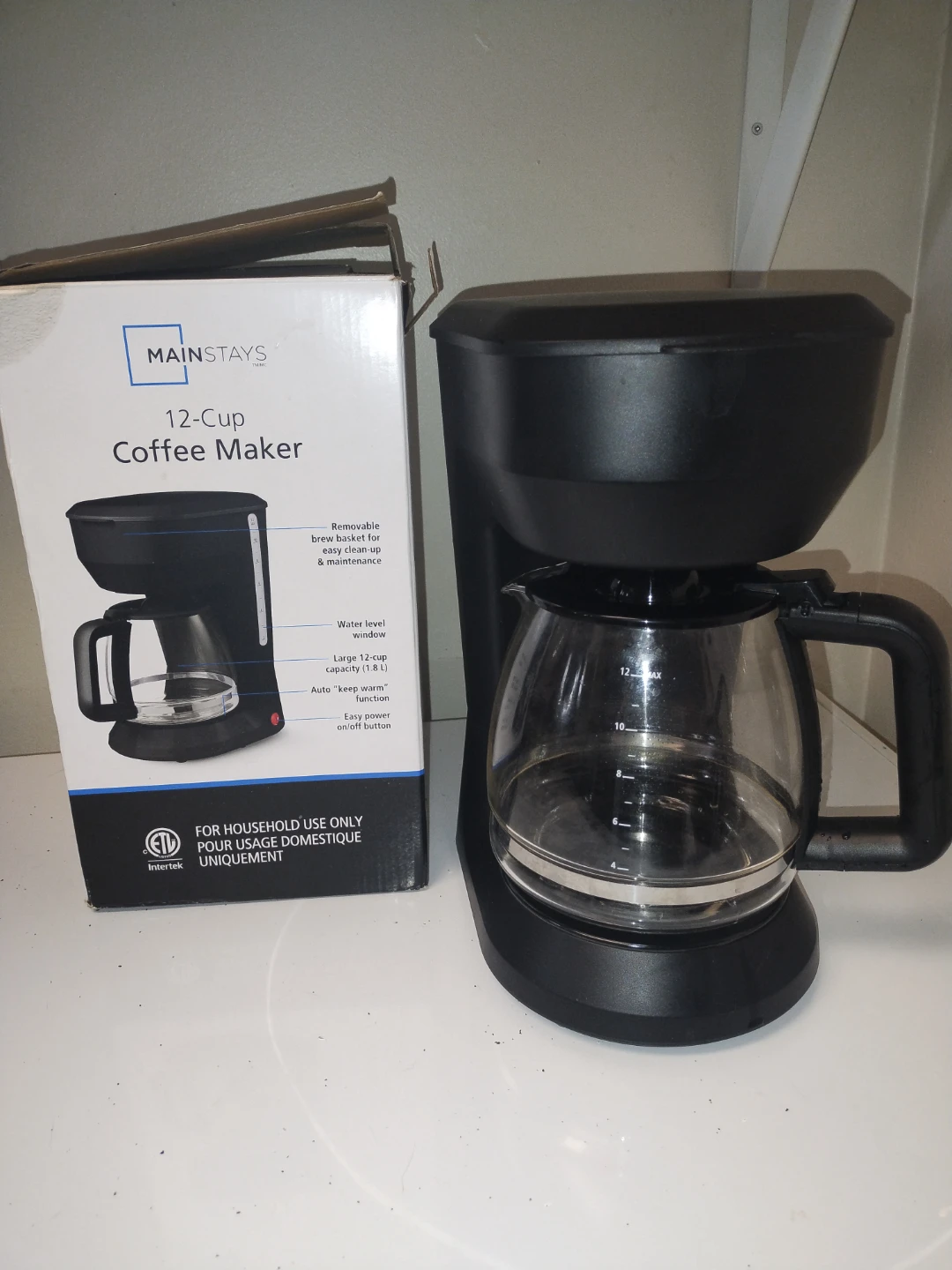 Mainstays 12-Cup Coffee Maker - photo 2