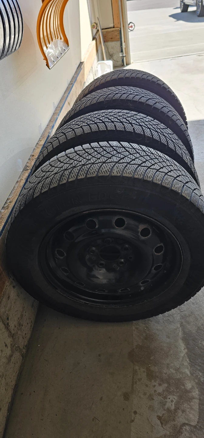 Winter tires with Rim