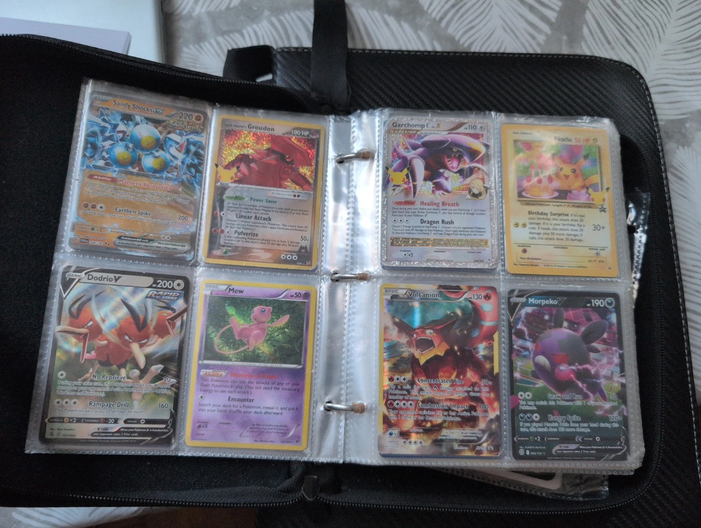 Pokemon Trading Card Binder Full of Cards - photo 4