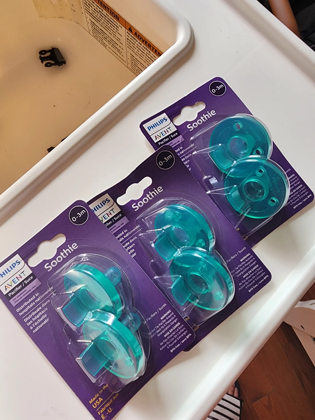 Philips Avent Soothie Pacifiers (0-3m)