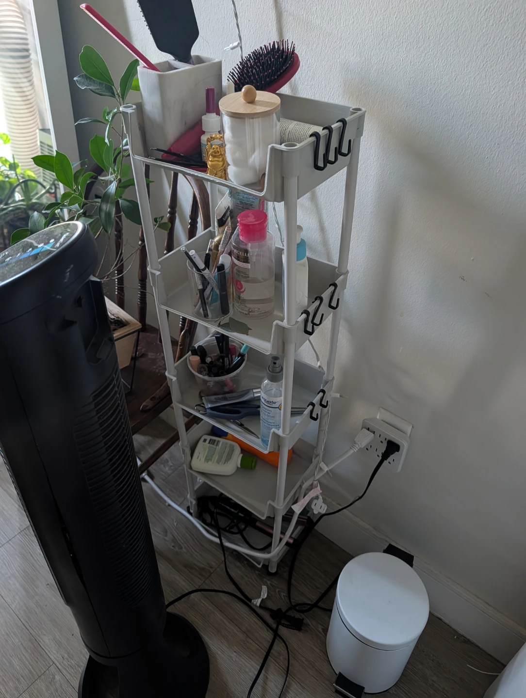 Plastic Multi-Tiered Storage Shelf - photo 3