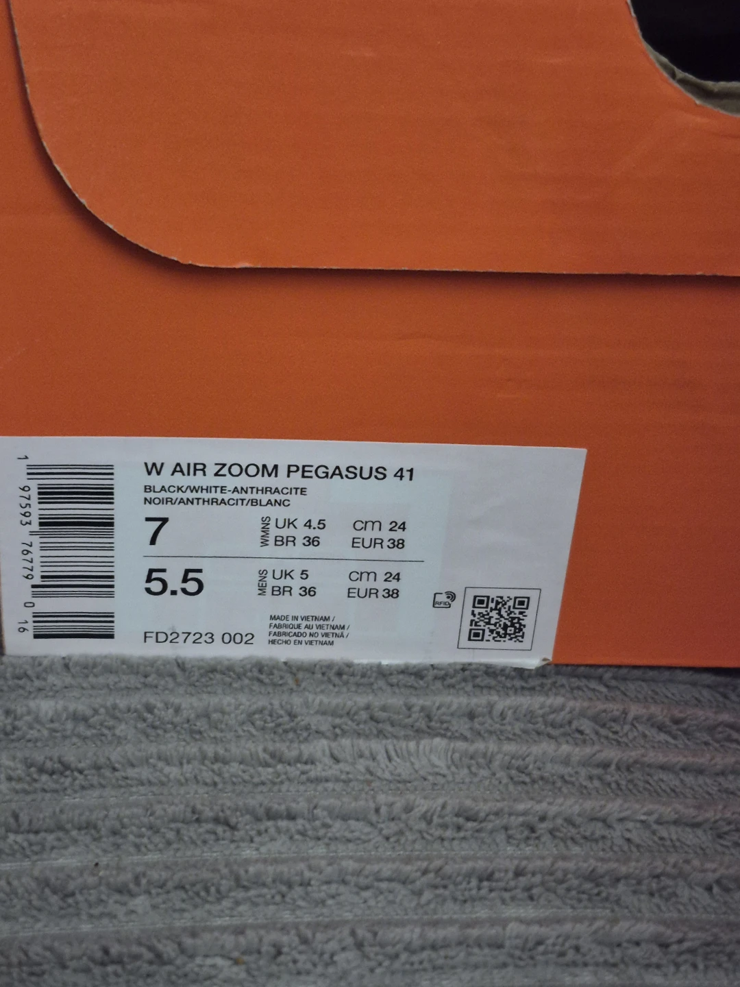 Nike Size 7 Air Zoom Pegasus 41 Wmns Running Shoes - photo 4