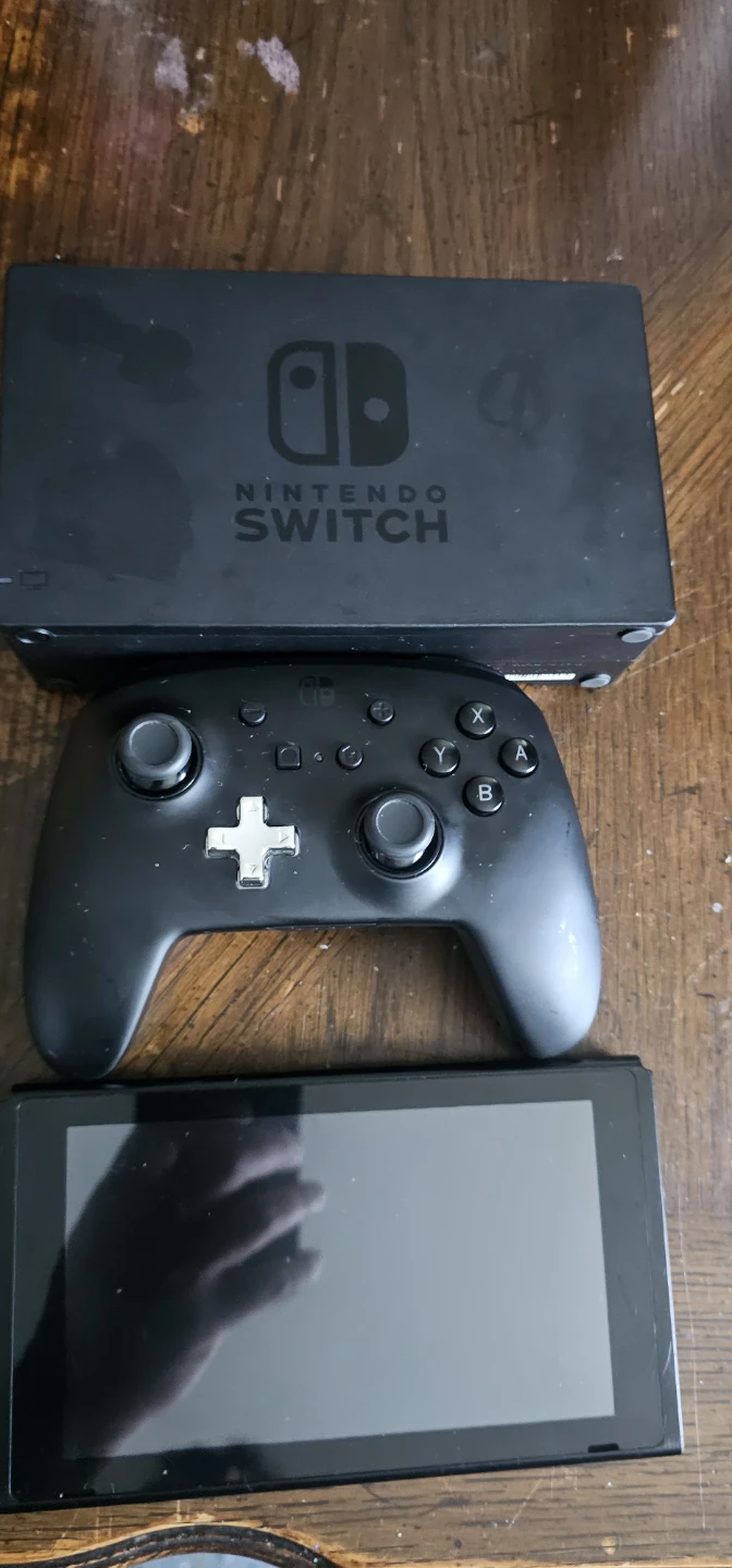 Nintendo Switch Console, Dock, and Controller