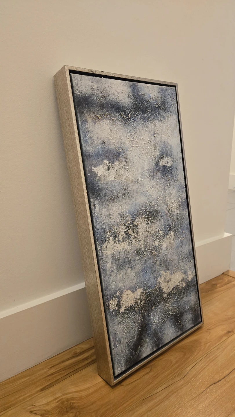 Abstract Textured Canvas Wall Art