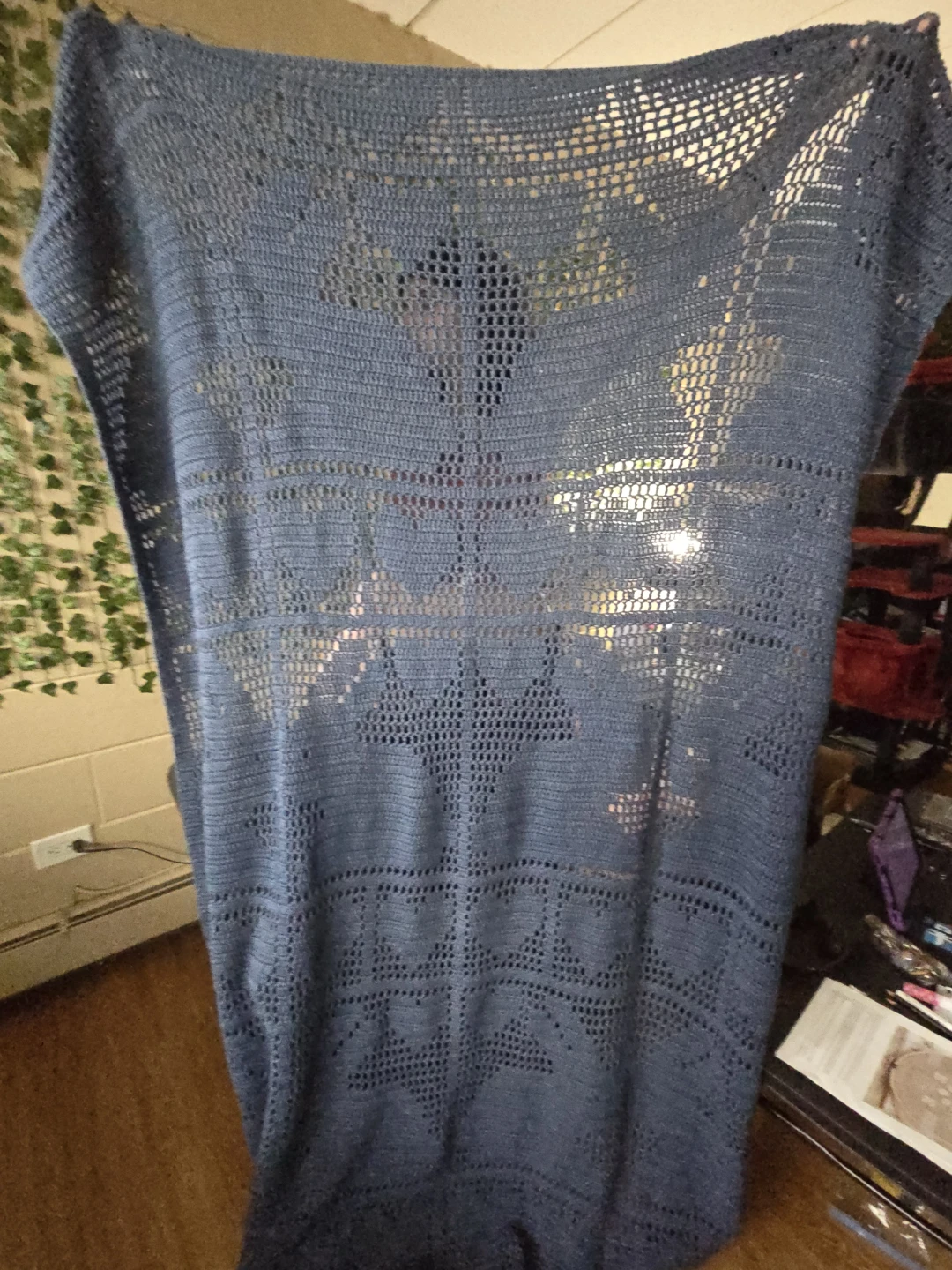 Handmade Crochet Top – Oversized & Detailed Pattern
