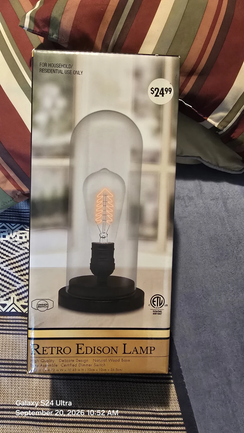 Retro Edison Lamp