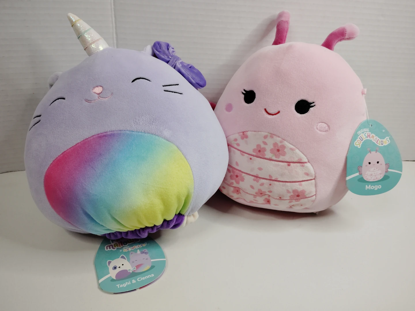 Squishmallows Flip-A-Mallow and Mogo Plush Set