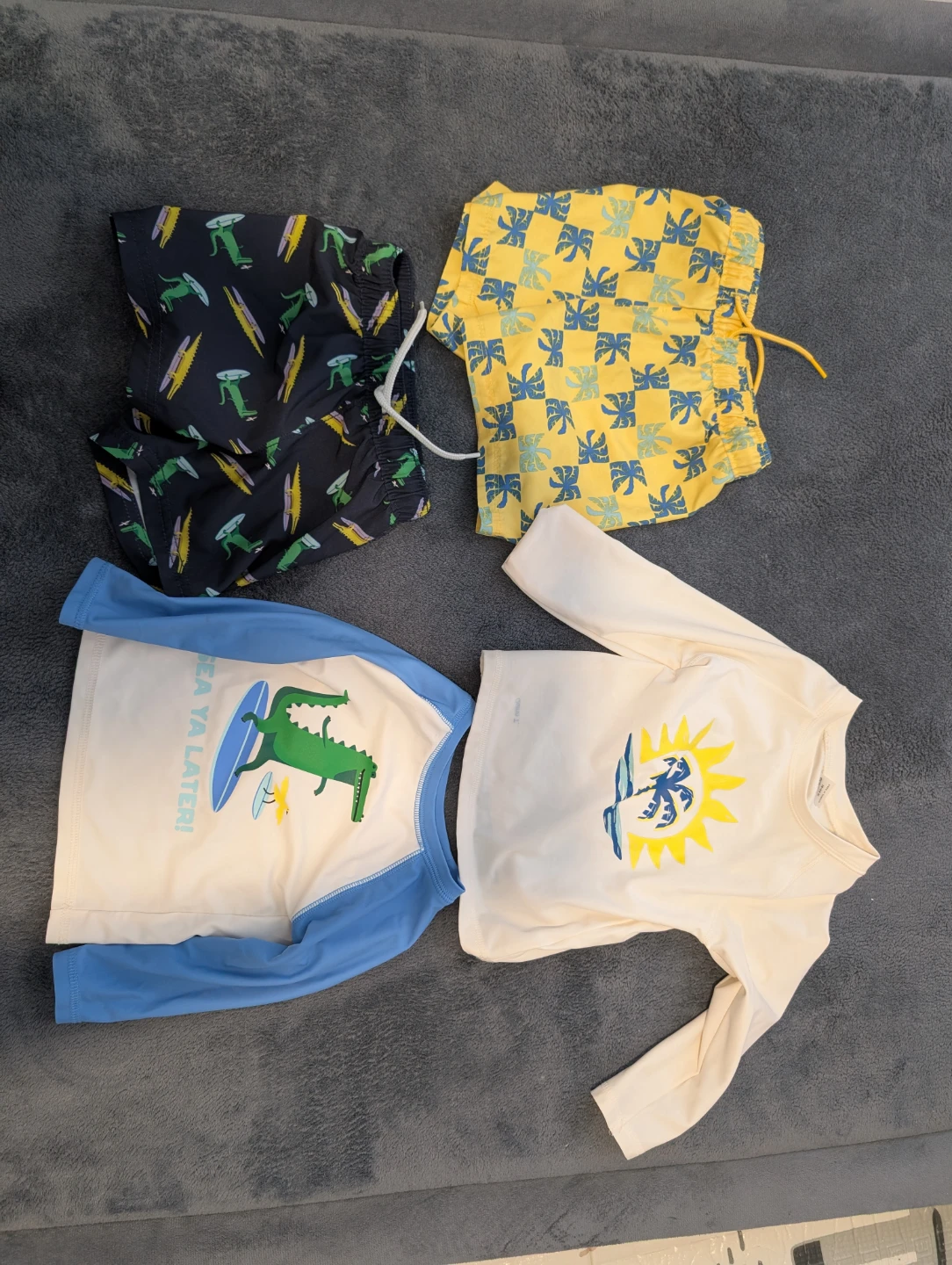 Toddler boy Swim Sets