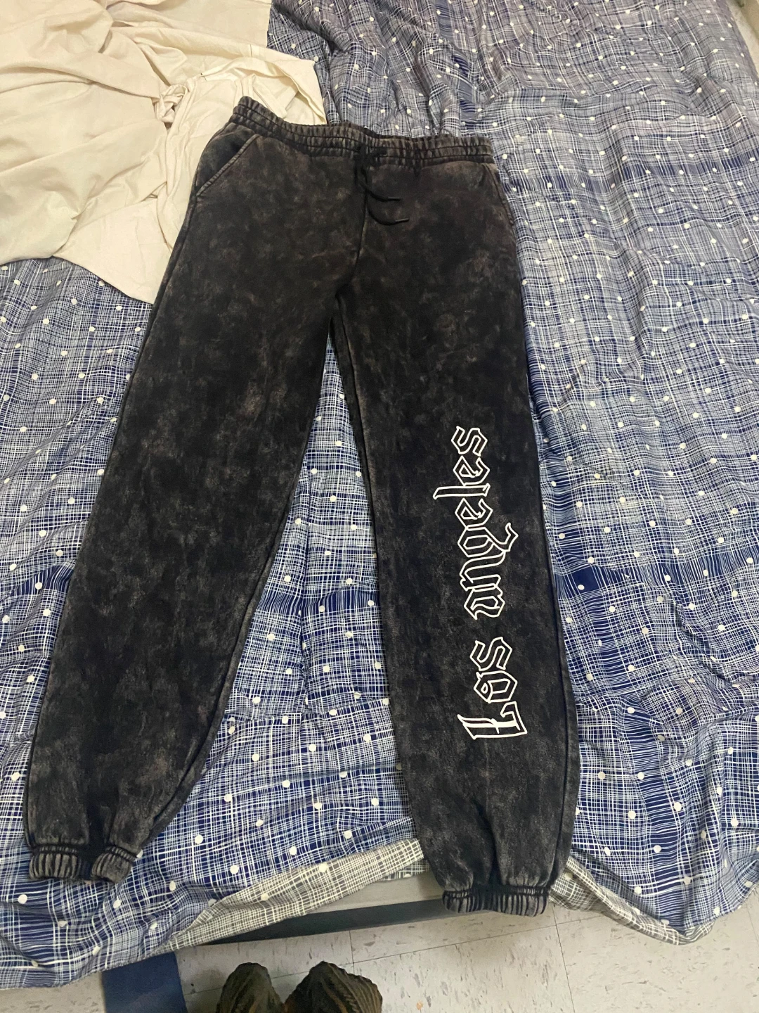 Los Angeles Acid Wash Joggers