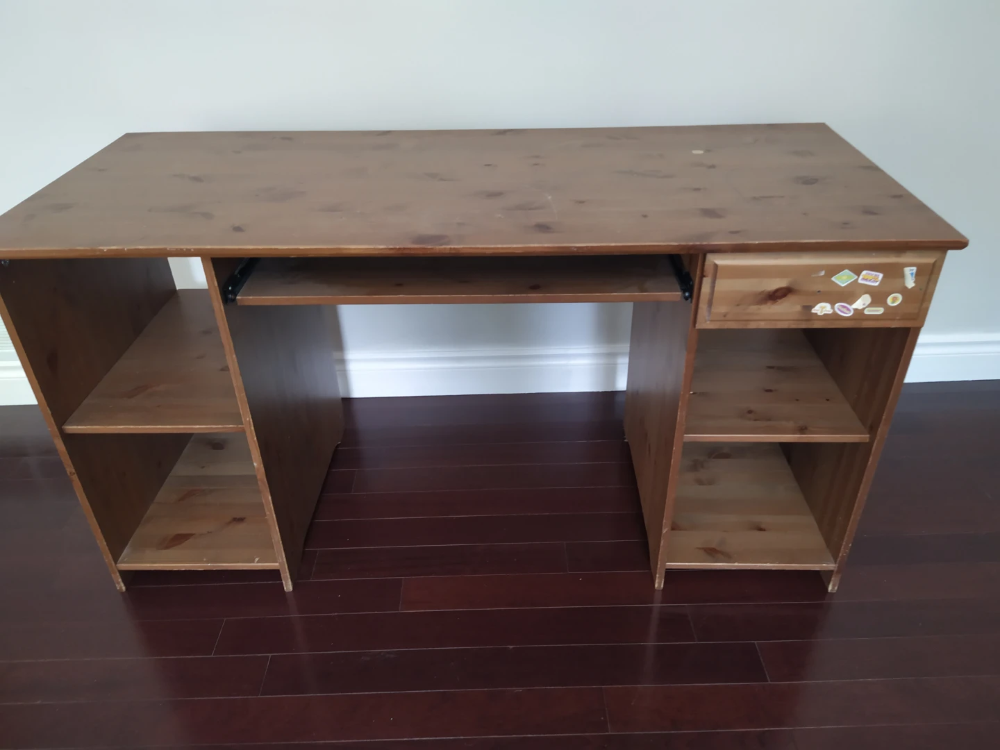 Solid Wood Computer Desk