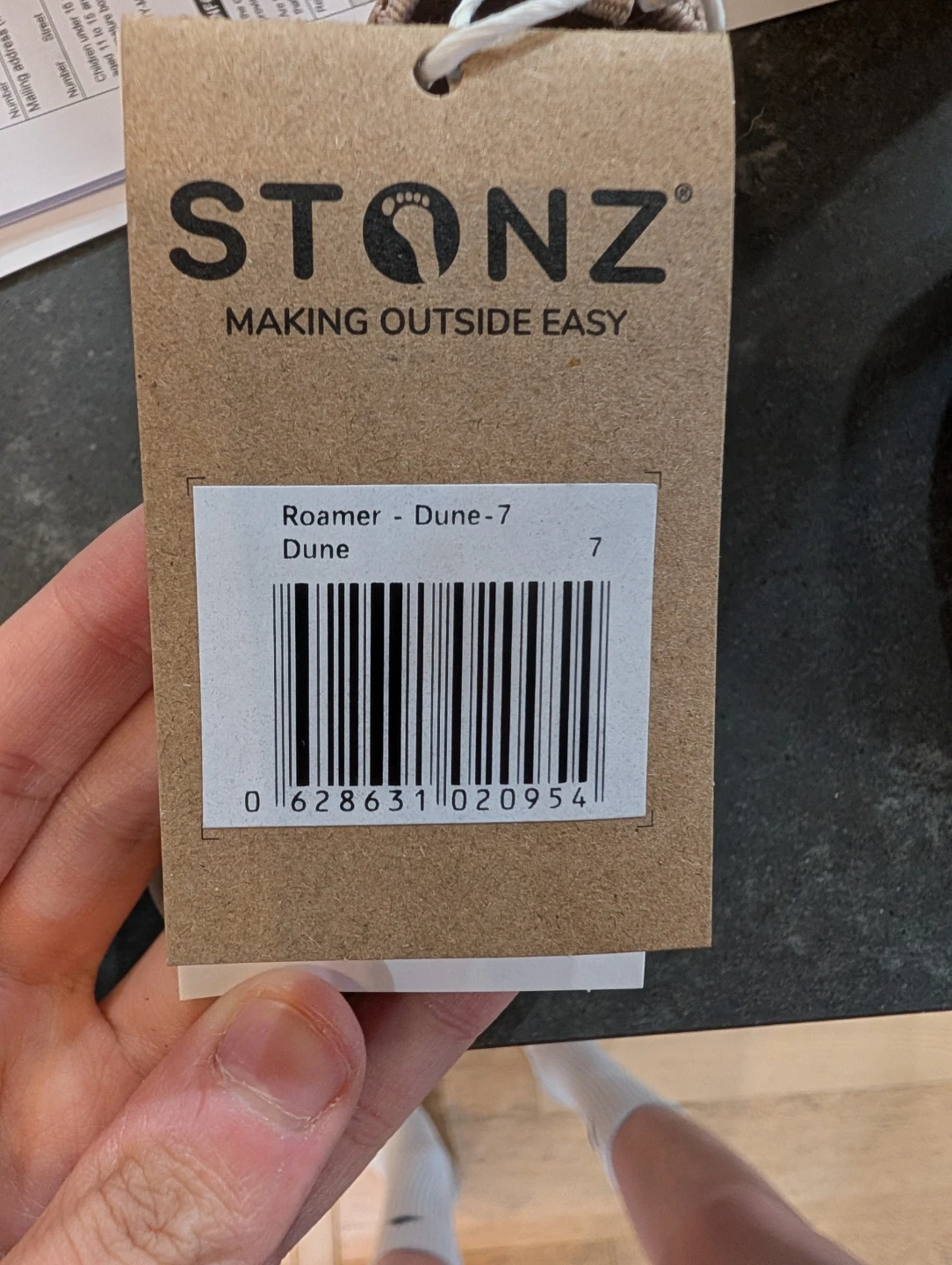 Stonz Roamer Shoes, Dune, Size 7 - photo 4