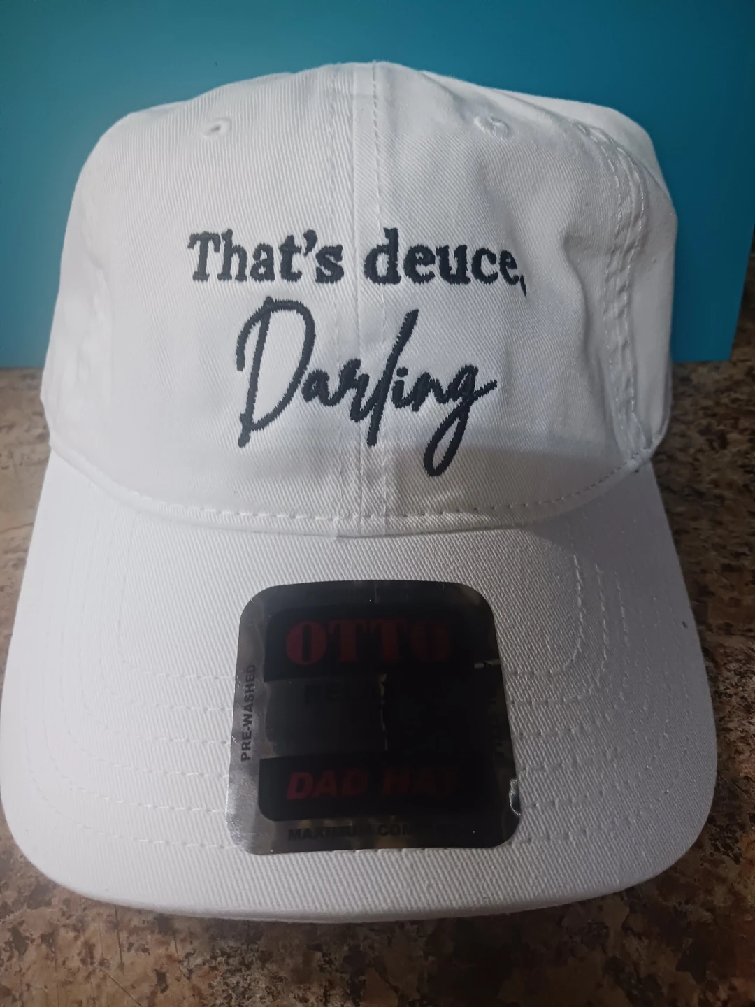 Otto That's deuce, Darling White Dad Hat
