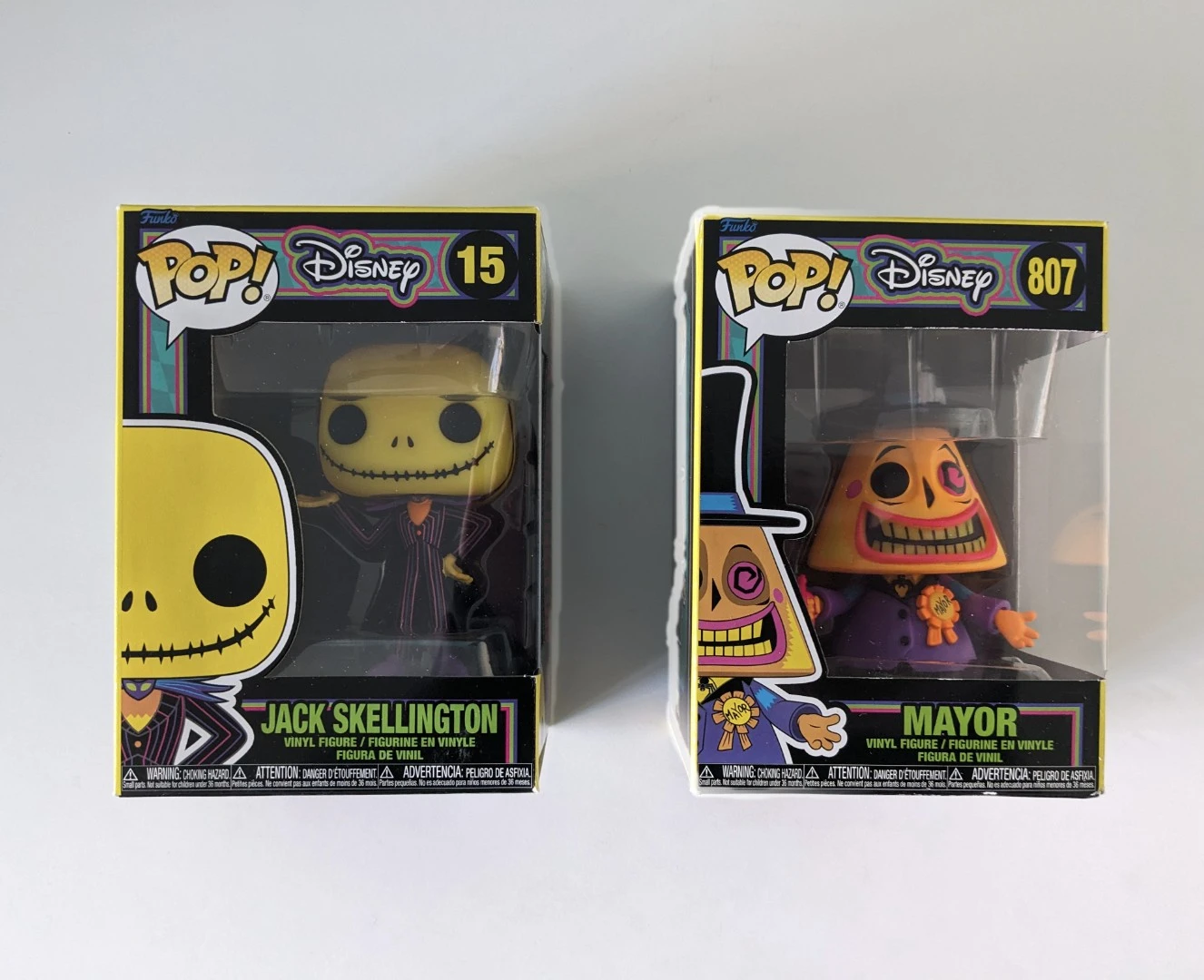 Funko Pop! Nightmare Before Christmas Jack & Mayor Figures
