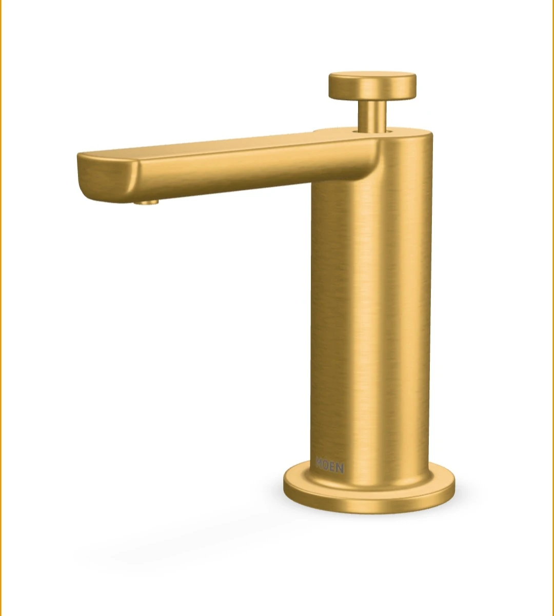 Moen S3947 Series Soap Dispenser - Brushed Gold - photo 3