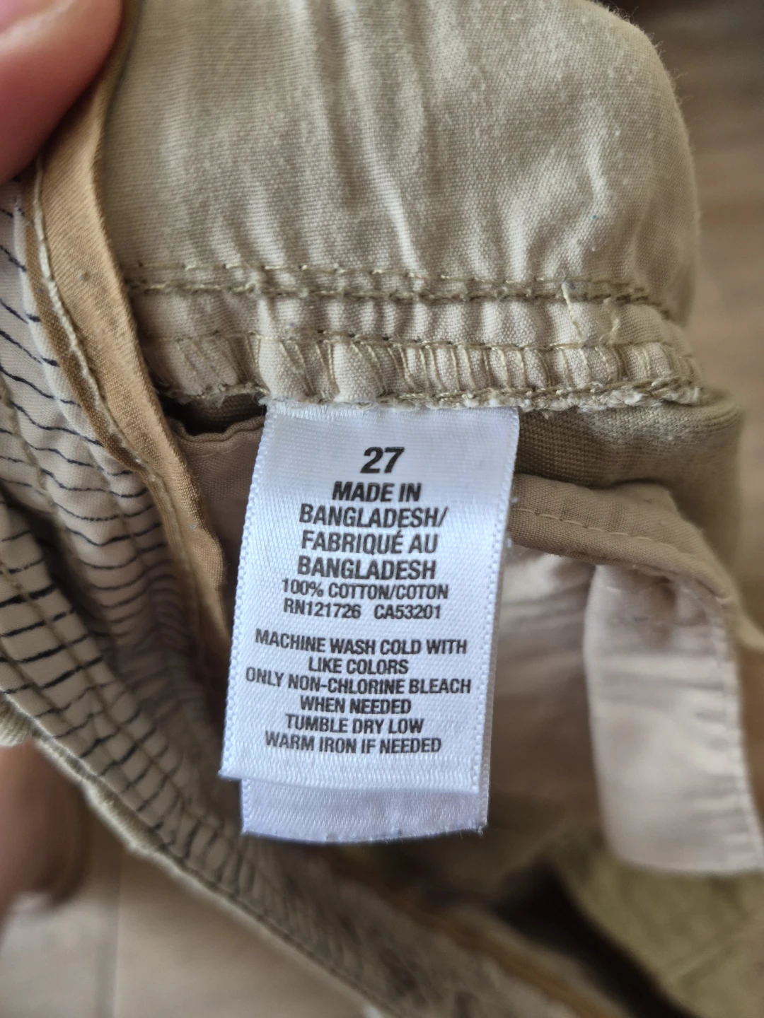 Aeropostale Cargo Shorts Tan Size 27 - photo 4