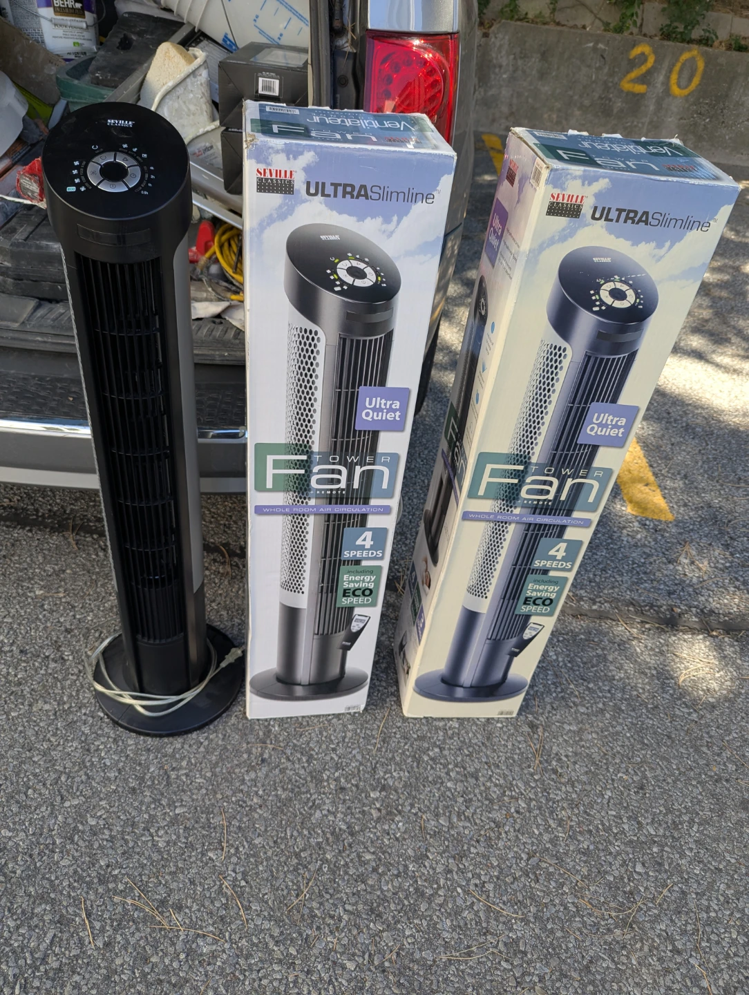3 Seville Classics UltraSlimline Tower Fan - photo 2