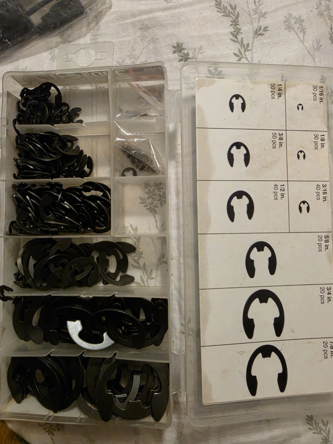 Performance Tool 300-Piece E-Clip Assortment