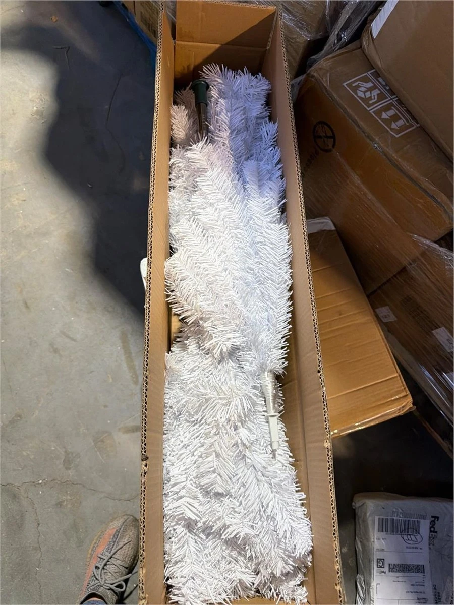 6ft Artificial White Christmas Tree - photo 4