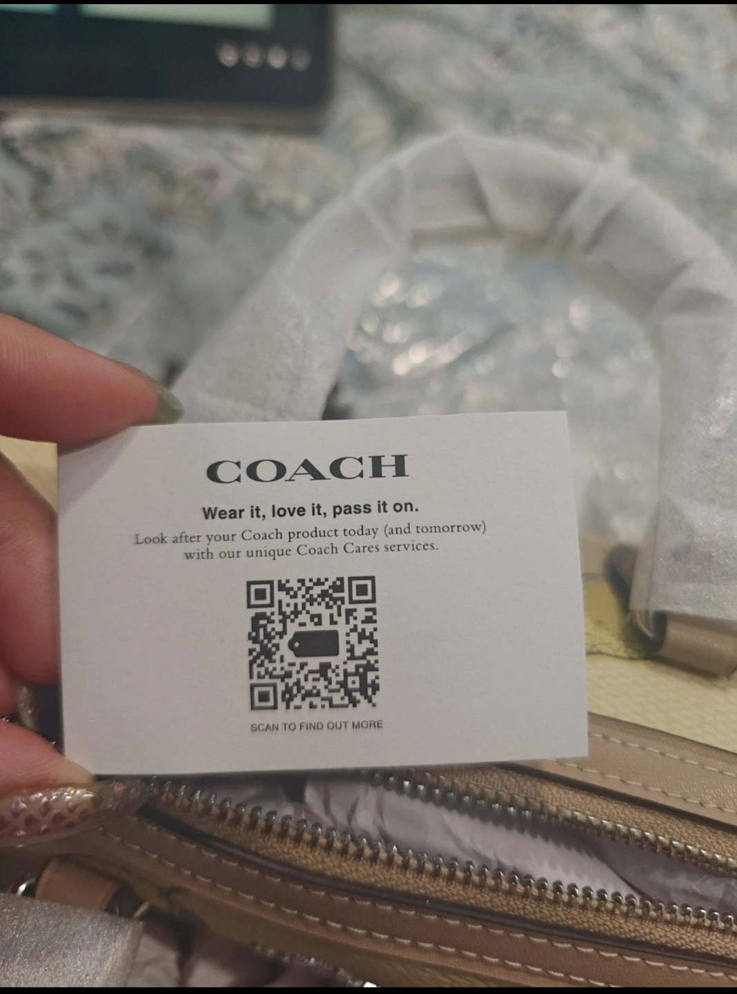 Coach Mini Rowan Crossbody Bag Lemon Print - photo 3
