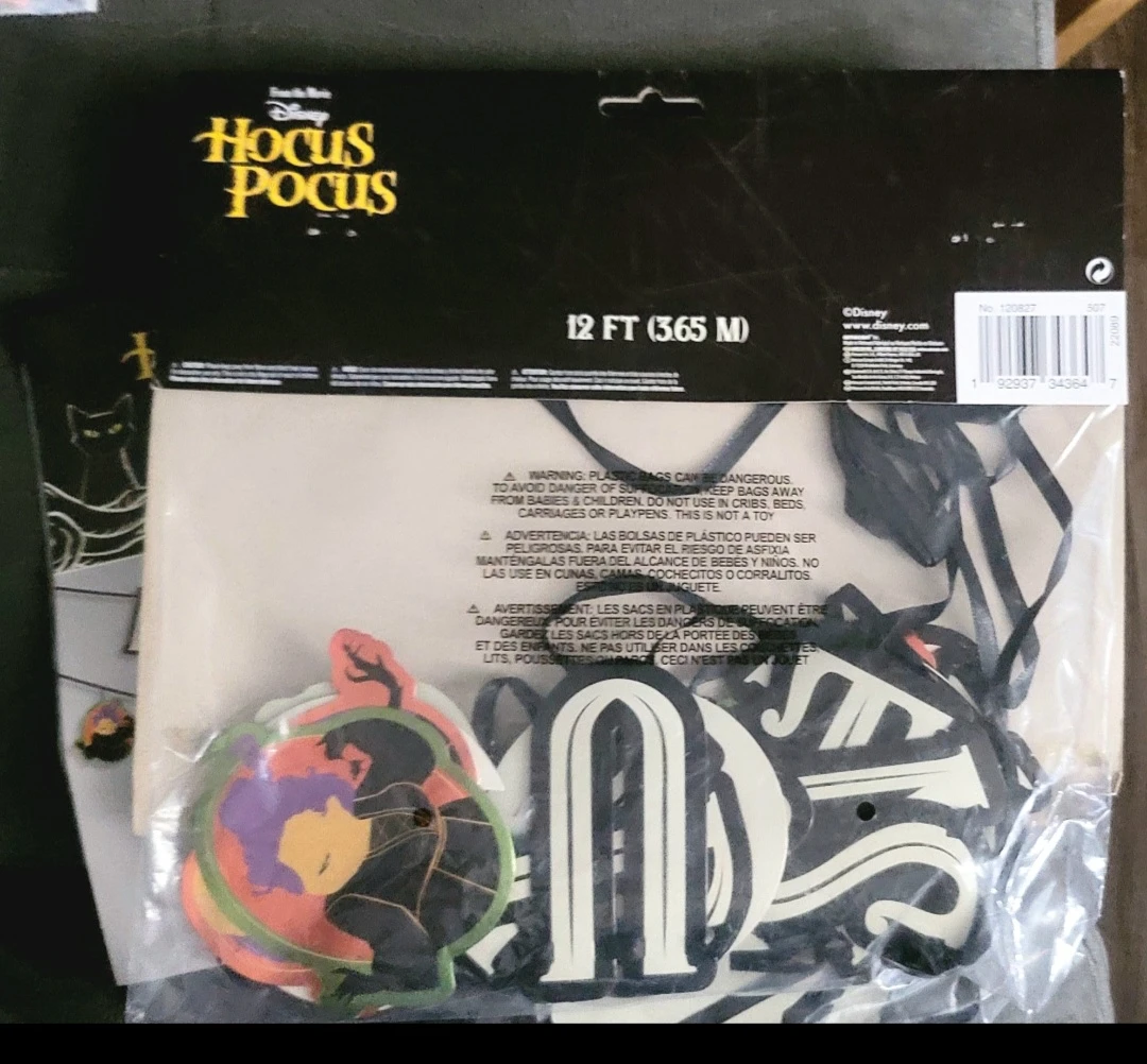 New Disney Hocus Pocus Banner Set - photo 2