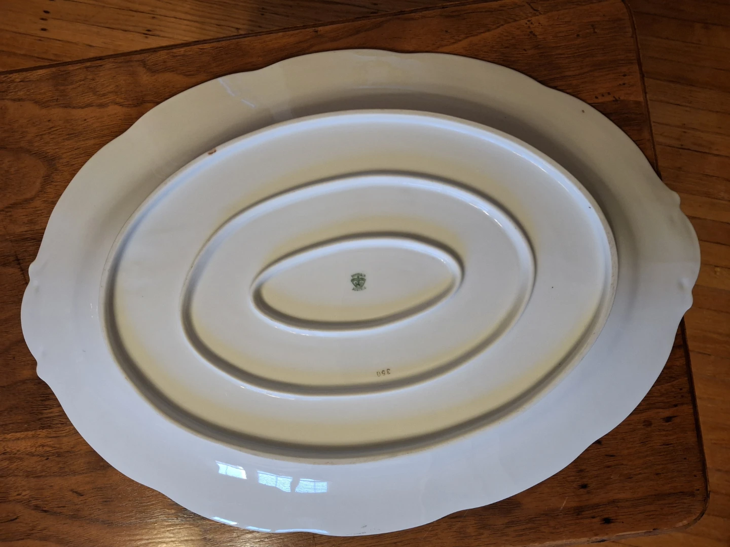 Vintage Austrian Floral Porcelain Platter - photo 2