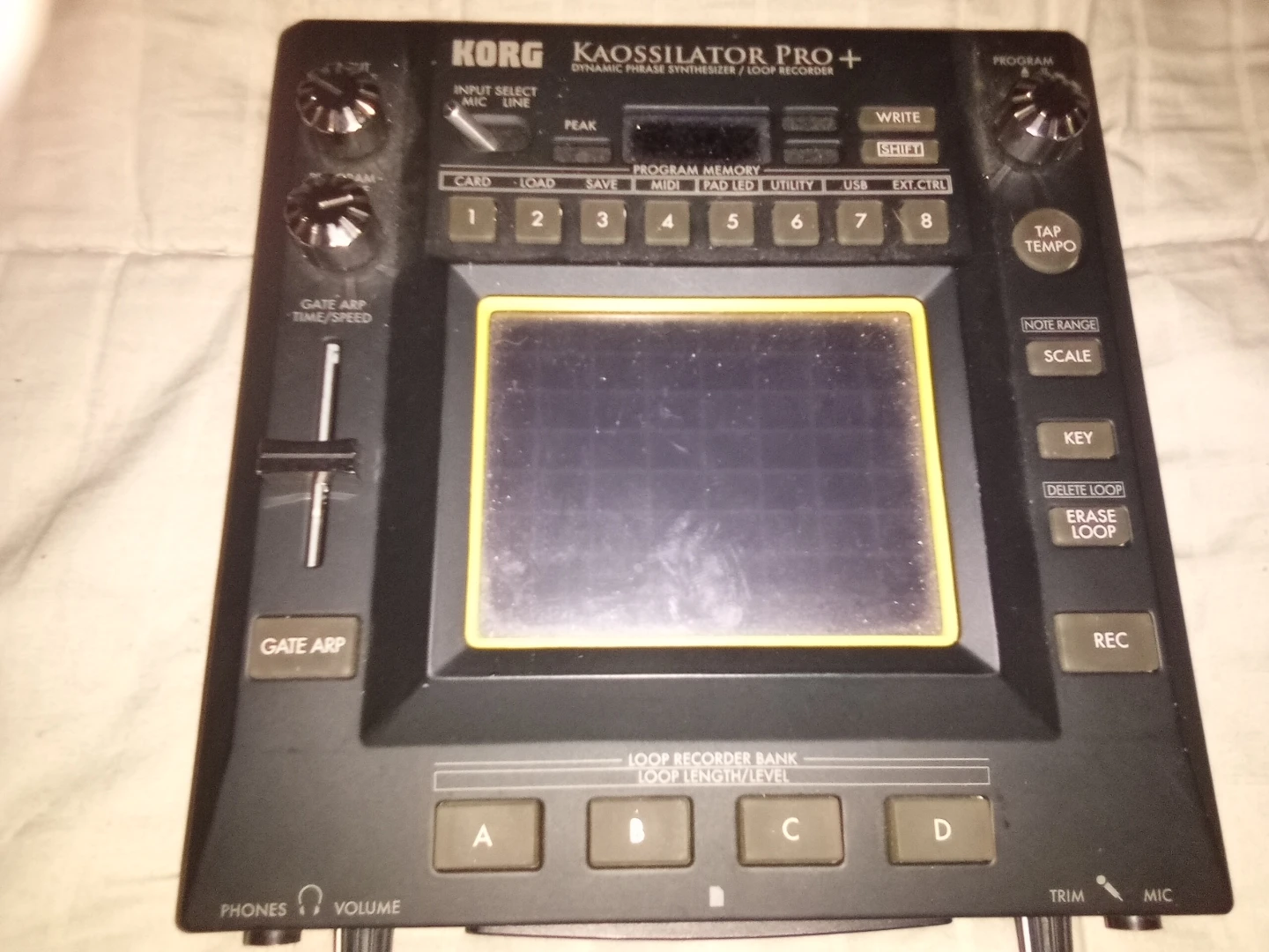 Korg Kaossilator Pro+ Dynamic Phrase Synthesizer