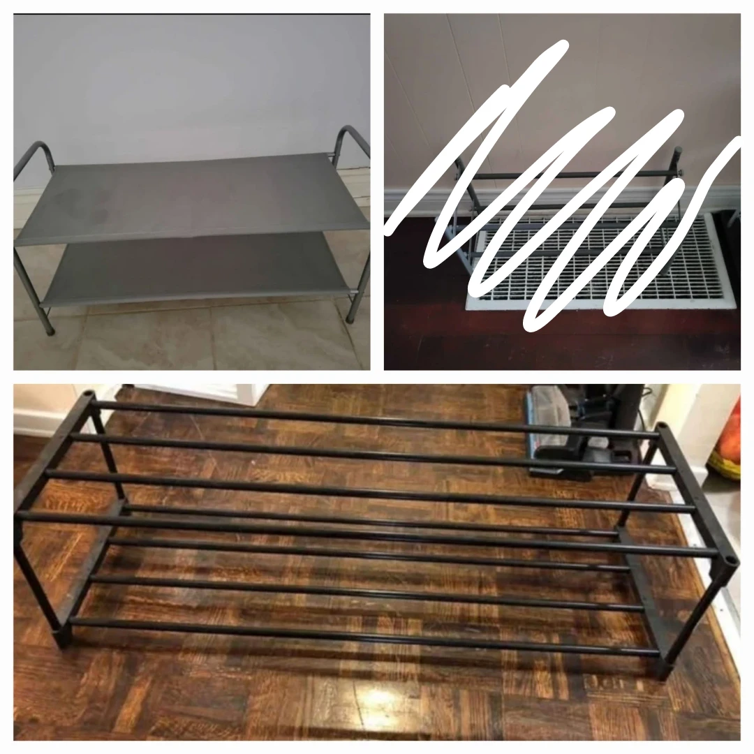 $10 each shoe rack moving sale