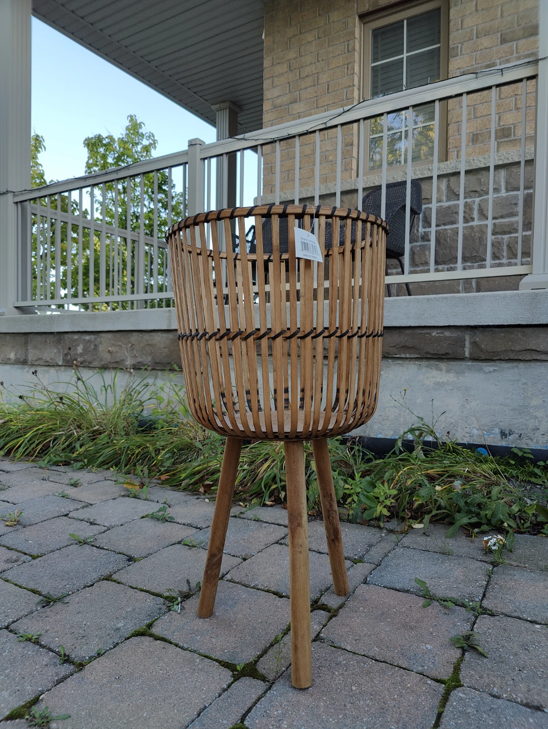 Bamboo Plant Stand - photo 2