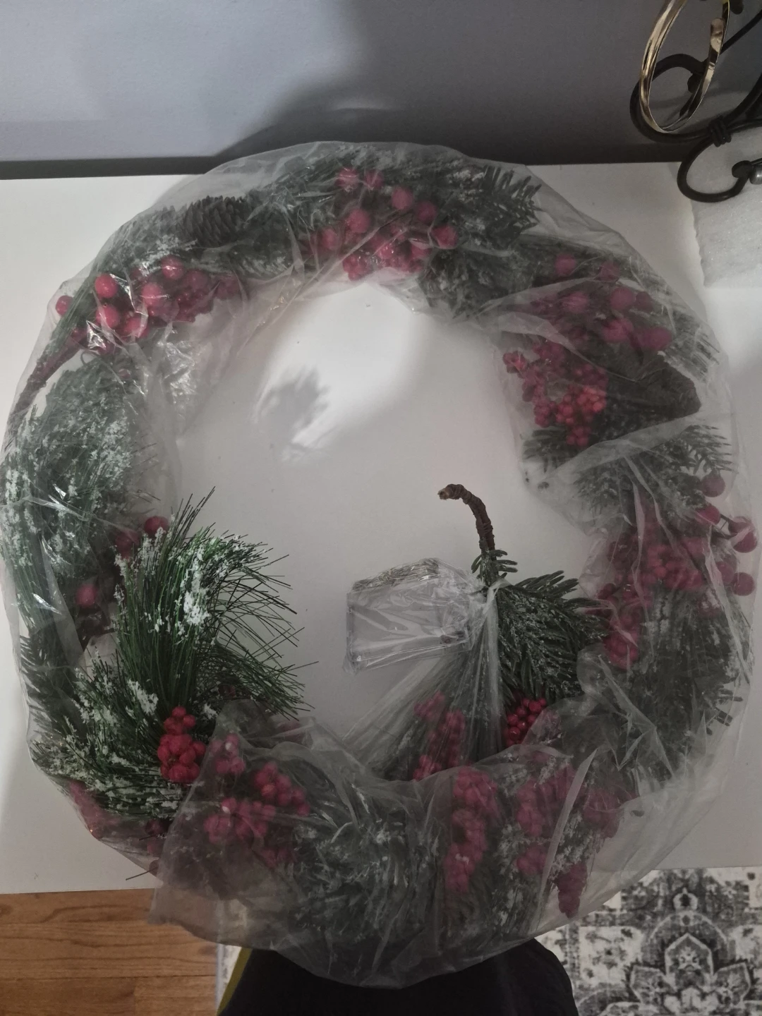 (New) Christmas Wreath with Lights - photo 2