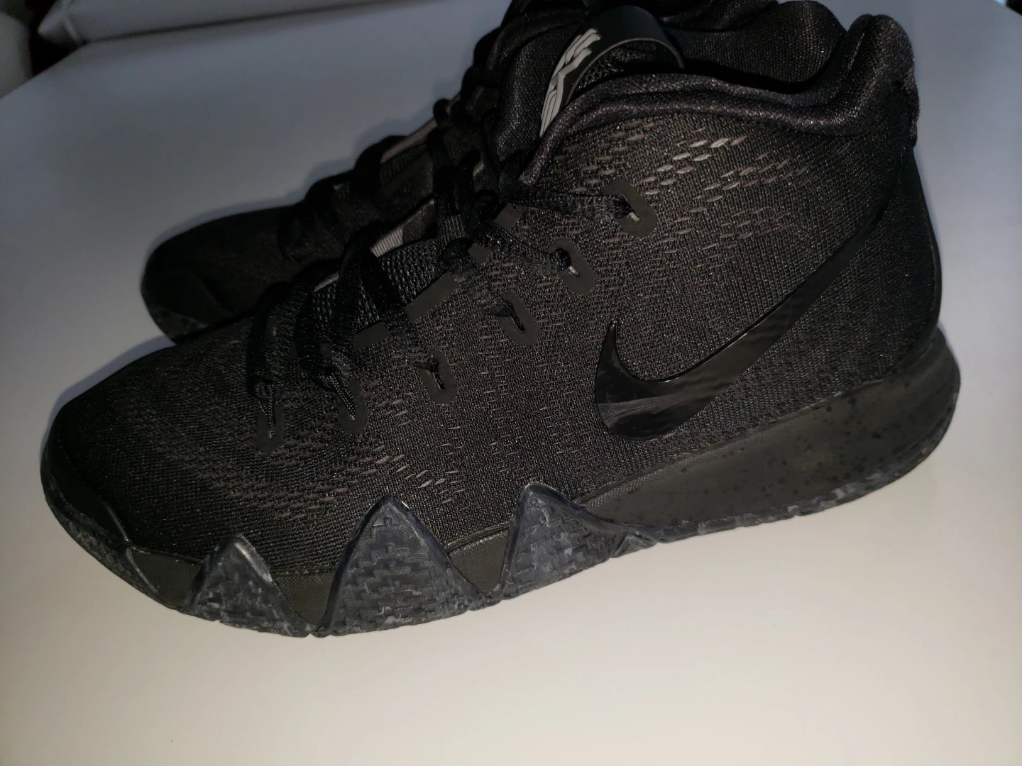 Nike Kyrie 4 Black Basketball Shoes - photo 3