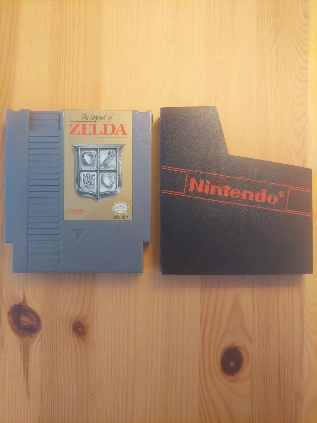 The Legend of Zelda NES Game Cartridge