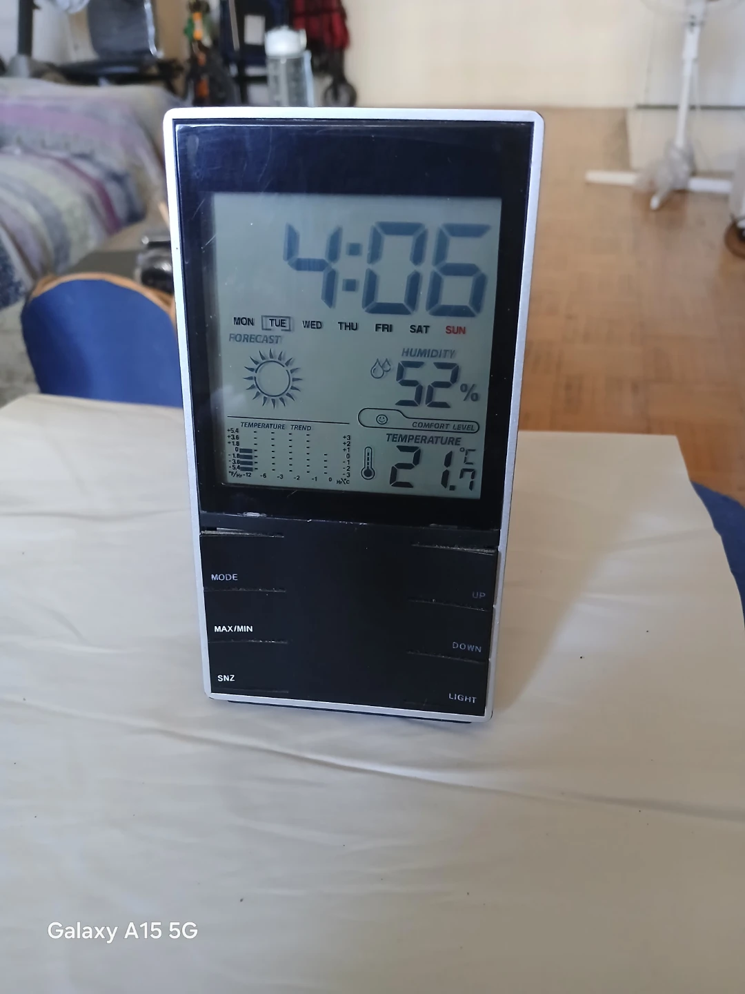Digital Weather Station Desk Clock