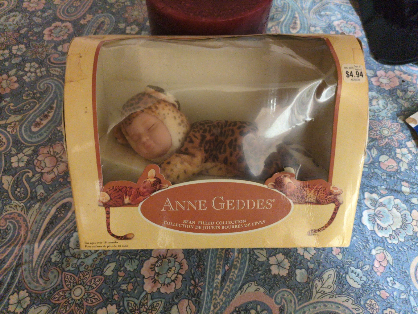 Anne Geddes Bean Filled Baby Doll
