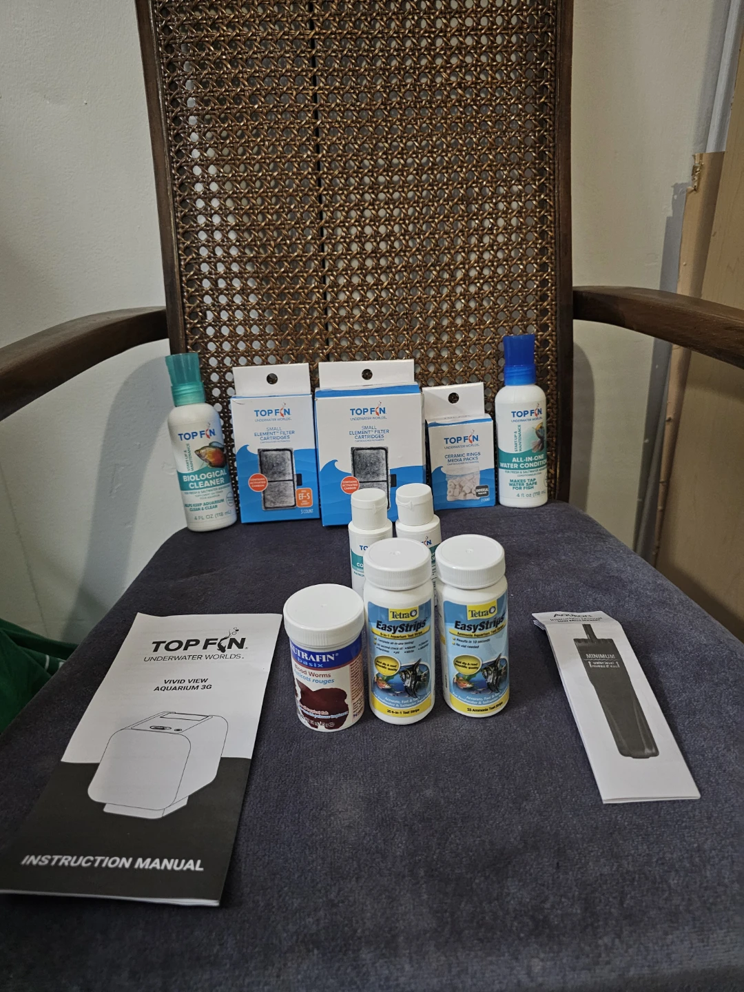 Top Fin 3-Gallon Aquarium Starter Kit with Accessories - photo 5