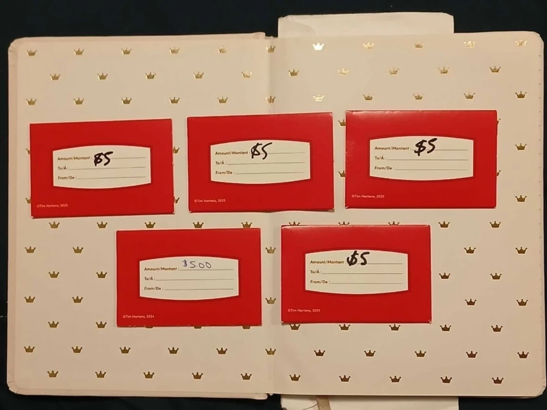 5 $5 Tim Hortons Gift Cards - photo 4