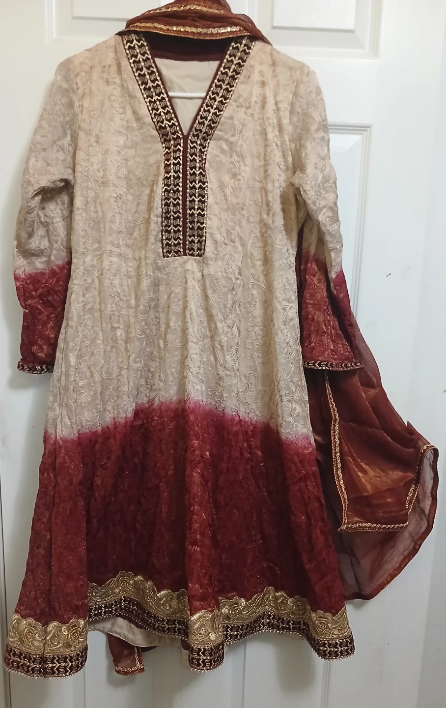 Closet Cleanout-3-Piece Women’s Anarkali Dress