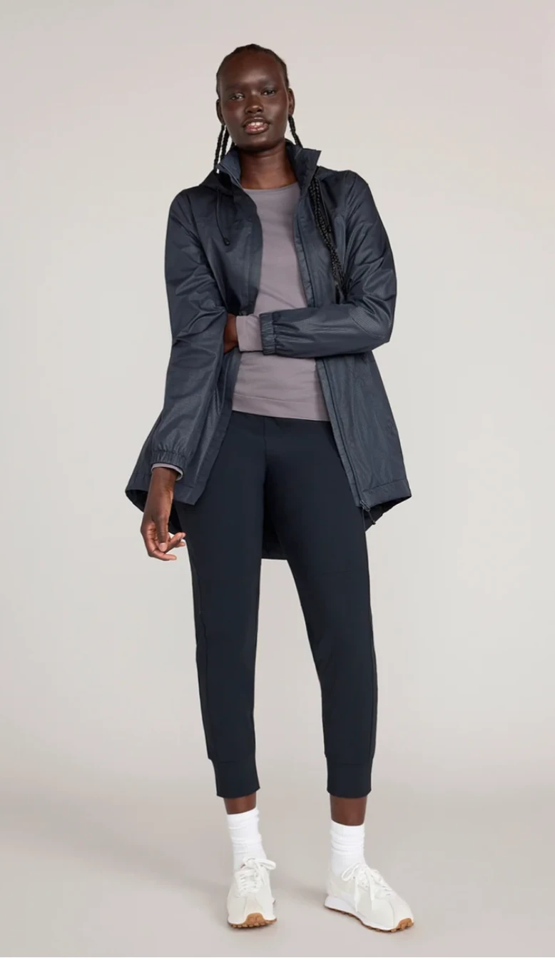 Mondetta Ladies Rain Jacket Black