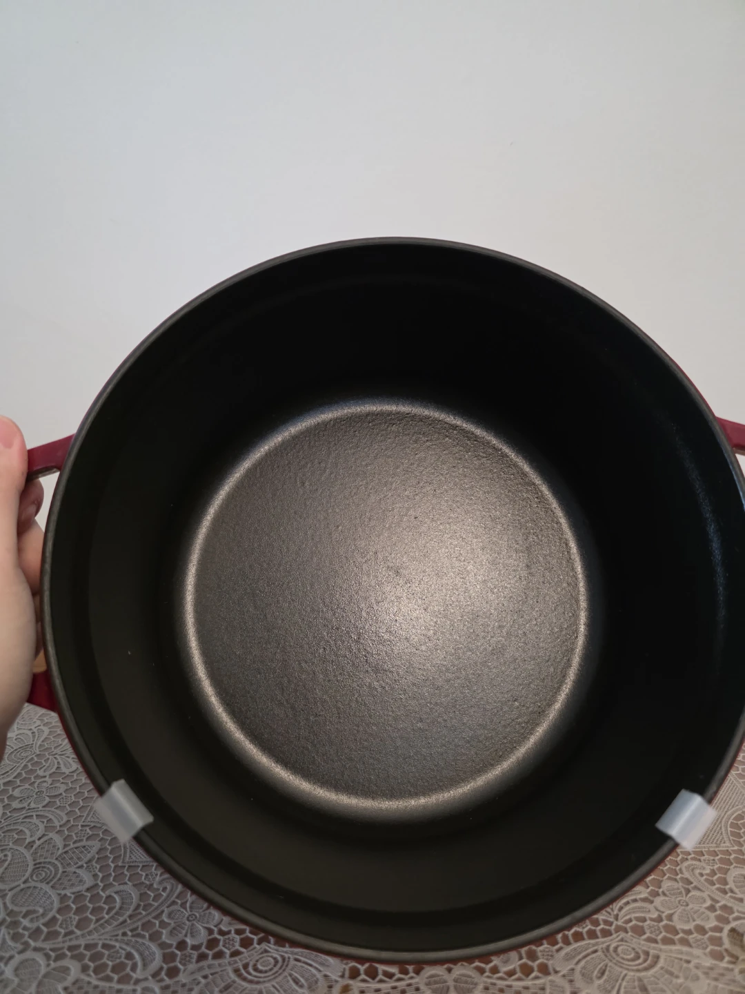 Staub La Cocotte 24cm 9.5" Red Cast Iron Dutch Oven - photo 3