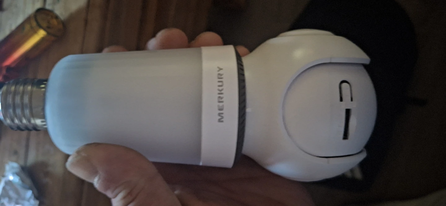 Merkury Smart Light Bulb Camera MIC-CW107 - photo 2