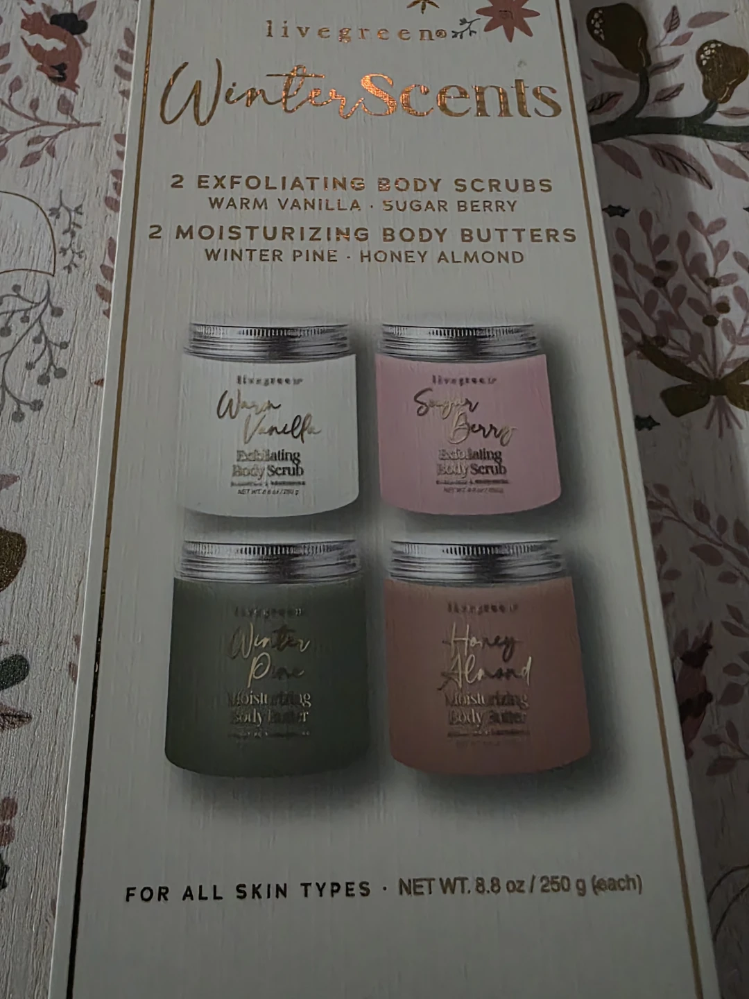 Livegreen Winter Scents Body Care Set