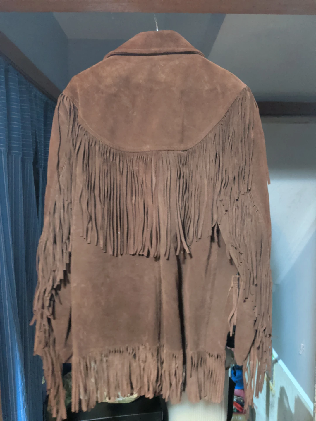 Service Sportswear Vintage Suede Fringe Jacket - photo 2