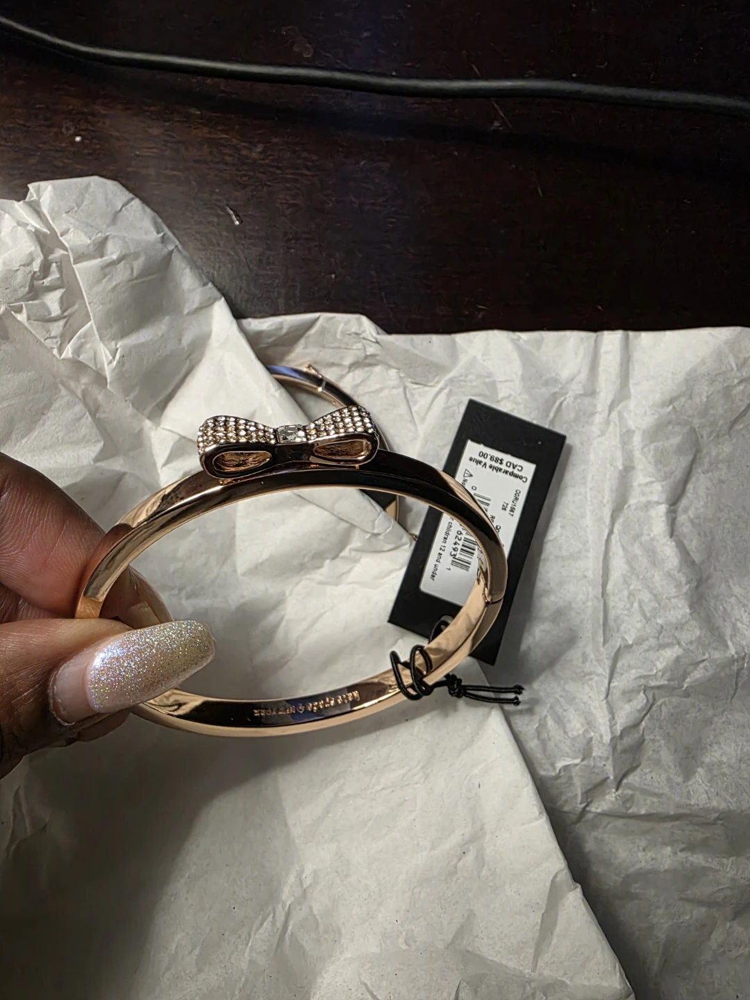 Kate Spade Ready Set Bow Bangle - photo 2