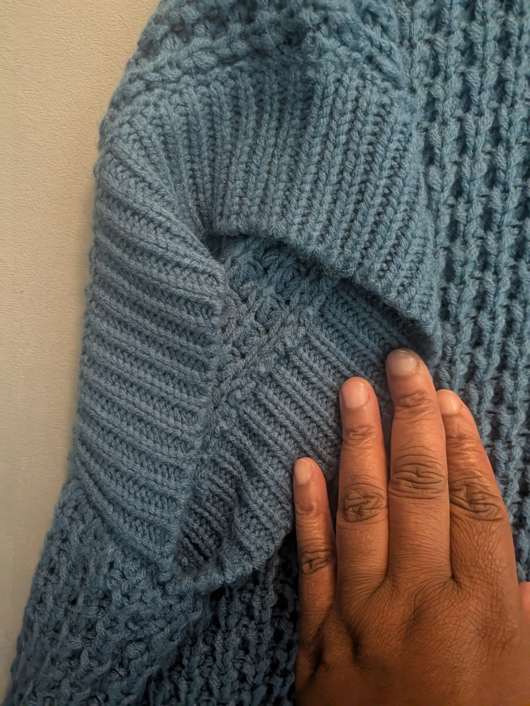 Blue Knit Sweater Vest - photo 2