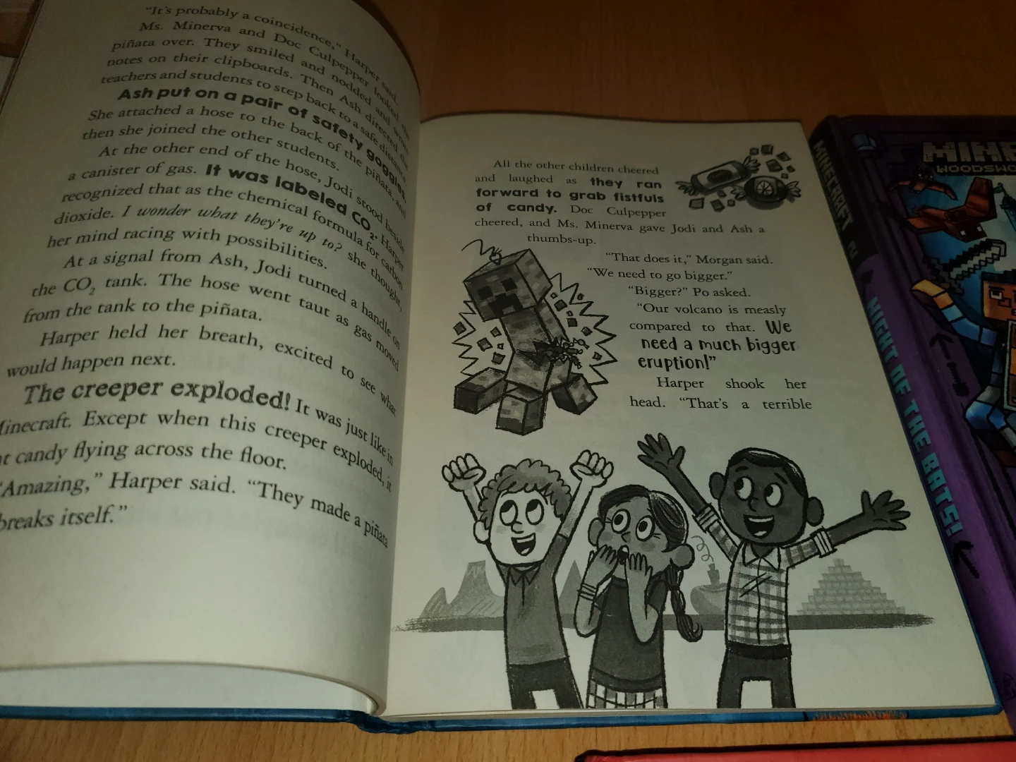 3 Minecraft Woodsword Chronicles Books - photo 2
