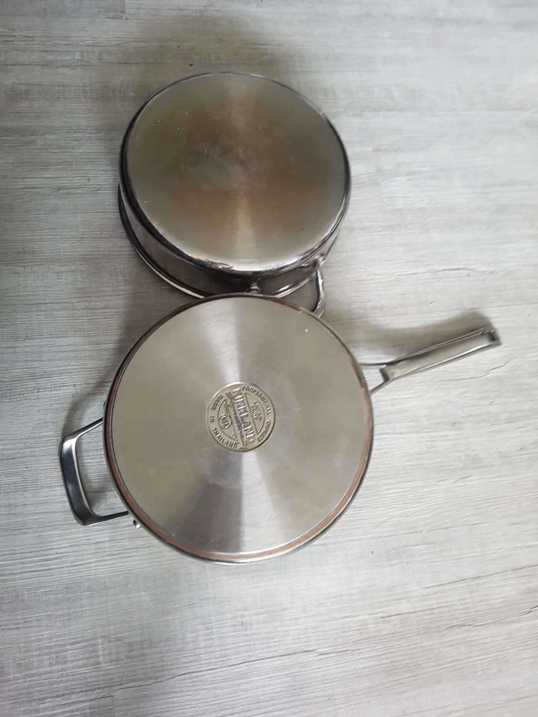 Kirkland Signature Professional Stainless Steel Pan Set - photo 2