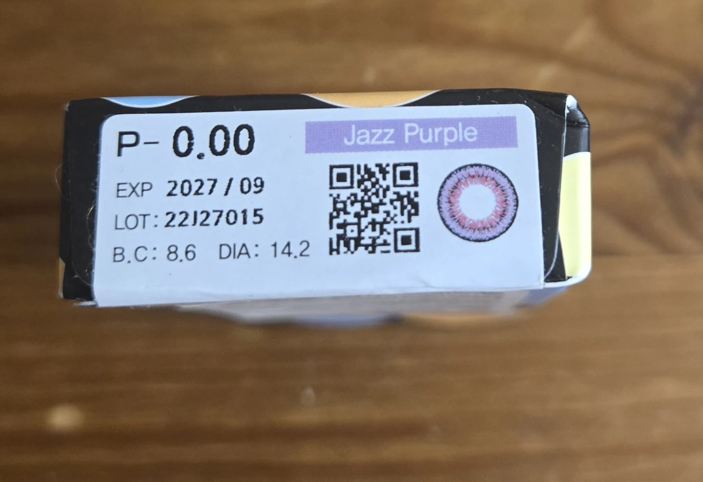 1 Day Purple Contact Lenses - photo 2