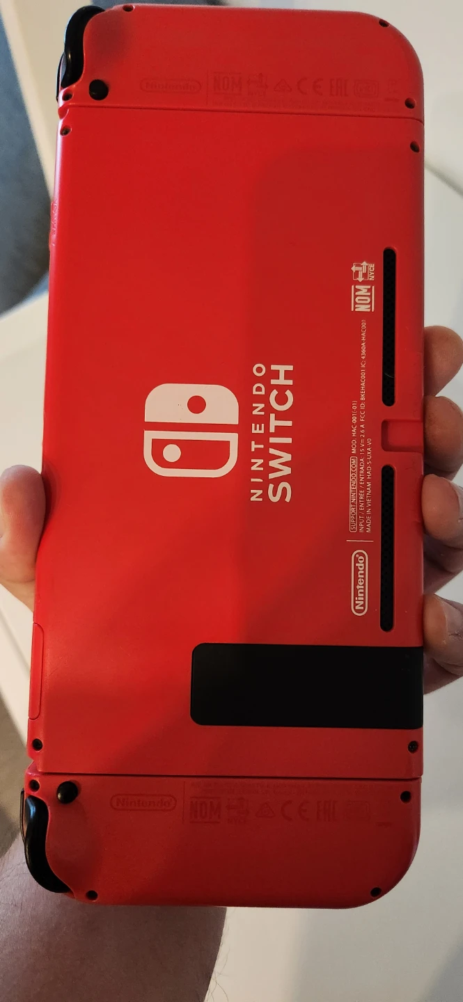 Nintendo Switch V2 Mario Red Edition as is - photo 4
