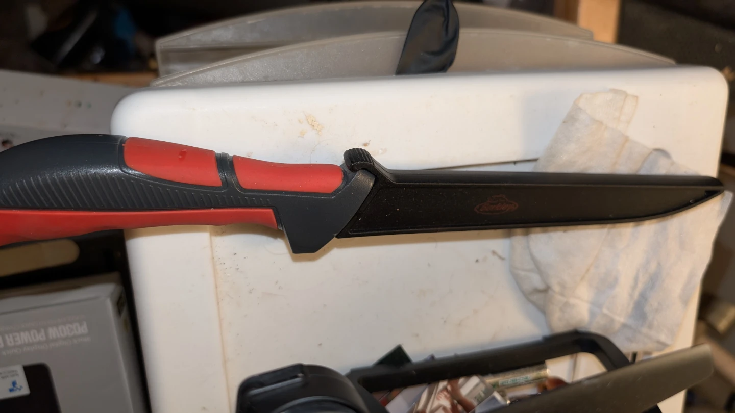 Berkley Fishing Knife with Sheath